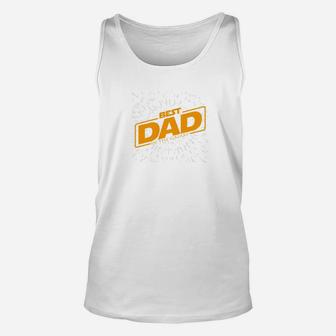Fathers Day Best Dad In The Galaxy Daddy Ancestor Unisex Tank Top - Seseable