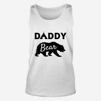 Fathers Day Gift From Wife Son Daughter Baby Kids Daddy Bear Unisex Tank Top - Seseable