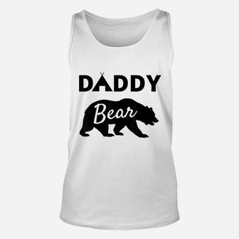 Fathers Day Gift From Wife Son Daughter Daddy Bear Unisex Tank Top - Seseable