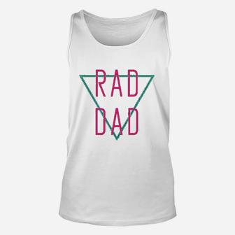 Fathers Day Gift Rad Dad, best christmas gifts for dad Unisex Tank Top - Seseable