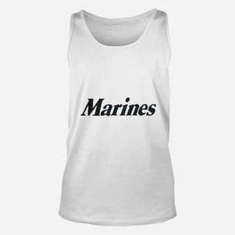 Fox Outdoor Products Marines One Sided Imprinted Marines Unisex Tank Top - Seseable