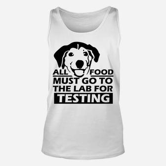 Funny Labrador Retriever Cute Lab Test Dog Unisex Tank Top - Seseable