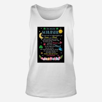 Ge Decke An Meine Schwester TankTop - Seseable