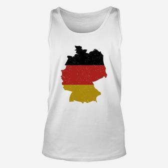 Germany Country With German Flag Unisex Tank Top - Seseable
