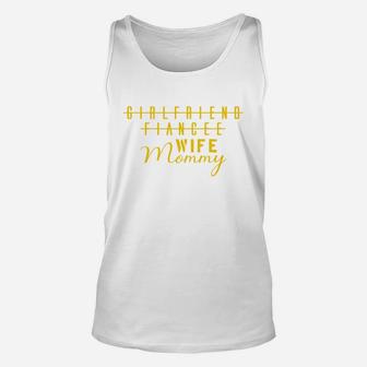 Girlfriend Fiancee Wife Mommy, best friend christmas gifts, birthday gifts for friend, gift for friend Unisex Tank Top - Seseable