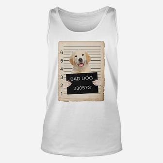 Golden Retriever Puppy Dog Mug Sho Unisex Tank Top - Seseable