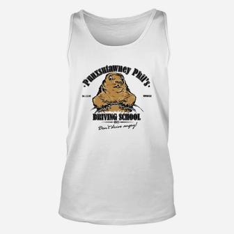 Groundhog Day - Don't Drive Angry Unisex Tank Top - Seseable