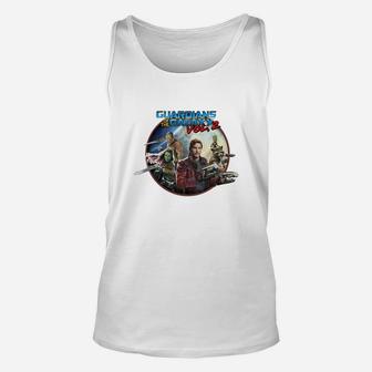 Guardians Of Galaxy 2 Team Round Unisex Tank Top - Seseable