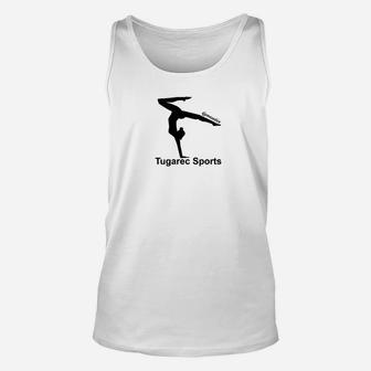 Gymnastik & Parkour Unisex TankTop Herren, Tugarec Sports mit Athleten-Silhouette - Seseable