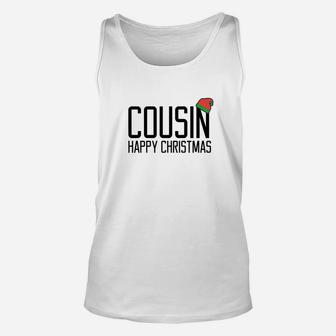 Happy Holiday Family Love Cousin Gift Unisex Tank Top - Seseable