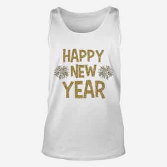 Happy New Year 2022 Celebration New Years Unisex Tank Top | Seseable CA