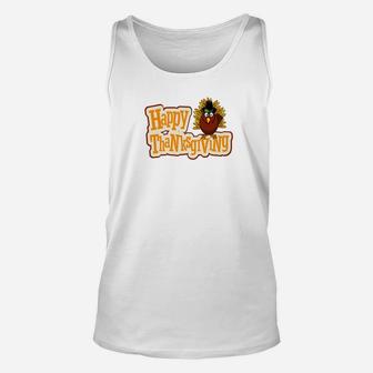 Happy Thanksgiving Matching Family Turkey Unisex Tank Top - Seseable