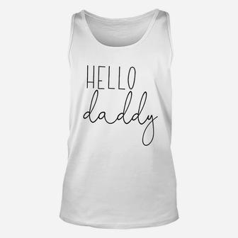 Hello Daddy Unisex Tank Top - Seseable