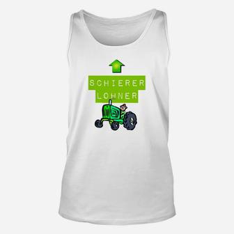 Herren Unisex TankTop Schierer Lohner, Traktor Motiv mit Aufdruck - Seseable