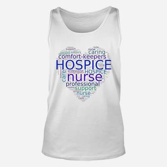 Hospice Nurse Thank You, funny nursing gifts Unisex Tank Top - Seseable