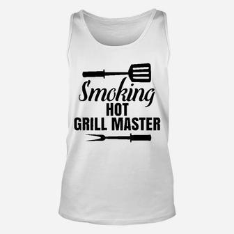 Hot Grill Master Bbq King Queen Of The Grill Unisex Tank Top - Seseable