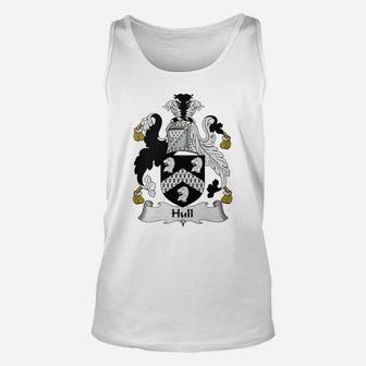 Hull Family Crest British Family Crests Unisex Tank Top - Seseable