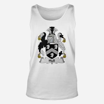 Hull Family Crest British Family Crests Unisex Tank Top | Seseable UK
