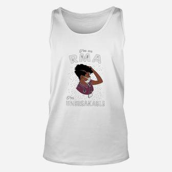 I Am A Registered Medical Assistant I Am Unbreakable Unisex Tank Top - Seseable