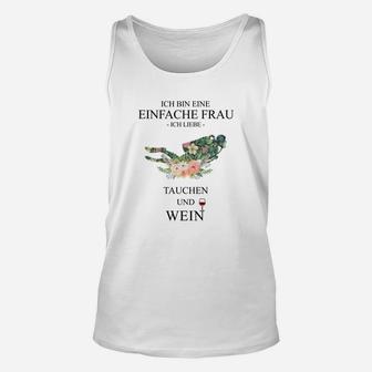 Ich Bin Ein Einfache Frau Tauchen TankTop - Seseable