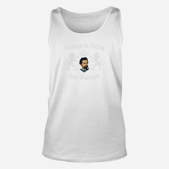 Inspirierendes Zitat Herren Unisex TankTop mit Grafikdesign – Weiß - Seseable