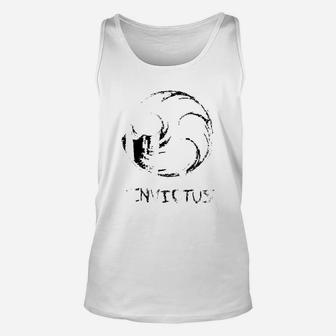 Invictus Unconquerable With Rising Phoenix Unisex Tank Top - Seseable