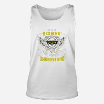 It's A Loree Thing, Tshirt For Loree Unisex Tank Top - Seseable