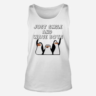 Just Smile And Wave Boys, Smile And Wave Unisex Tank Top - Seseable