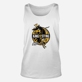 King And The Sting Unisex Tank Top - Seseable