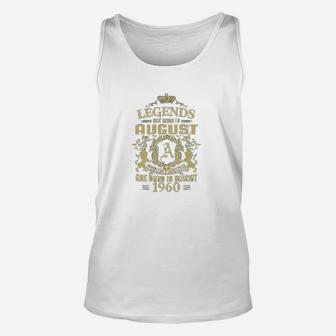 Kings Legends Are Born In August 1960
 
Kings Legends Are Born In August 1960 Unisex Tank Top - Seseable