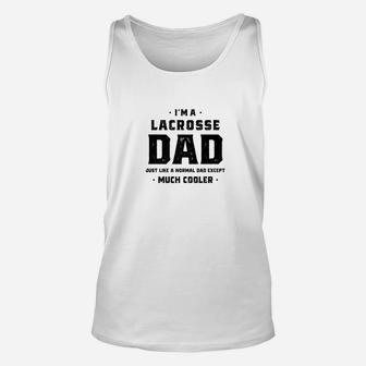 Lacrosse Dad For Men Fathers Day Gift Daughter Son Unisex Tank Top - Seseable