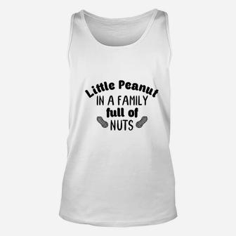 Little Peanut Funny Gifts For New Family Unisex Tank Top - Seseable