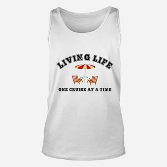 Living Life One Cruise Ship Accessories Cruise Boat Unisex Tank Top - Seseable