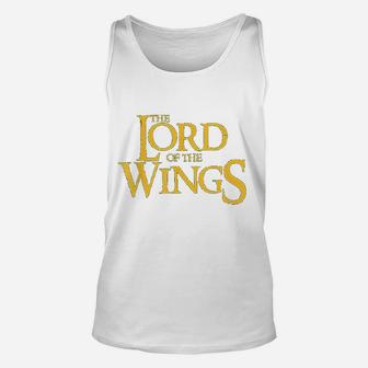 Lord Of The Wings Bbq Funny Chicken Wings Bbq Gift Unisex Tank Top - Seseable