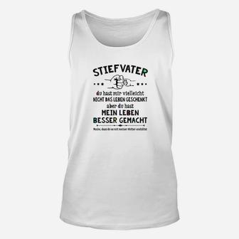 Lustiges Stiefvater Unisex TankTop mit Spruch, Danke Bonus-Papa - Seseable