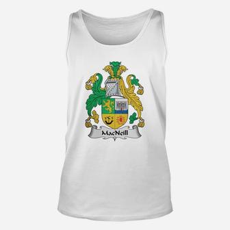 Macneill Family Crest Scottish Family Crests Unisex Tank Top | Seseable UK