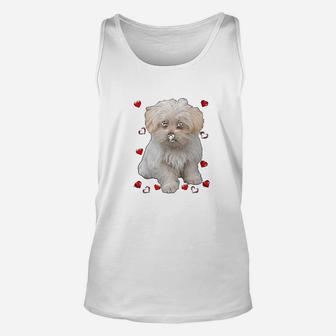 Maltese Dog Lover Dogs Puppies Owners Gift Unisex Tank Top - Seseable