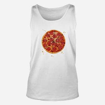 Matching Pizza Slice Shirts For Daddy And Baby Father Son Premium Unisex Tank Top - Seseable