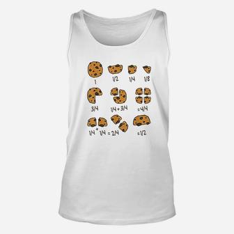 Math Teachers Chocolate Cookie Chocolate Chip Unisex Tank Top - Seseable