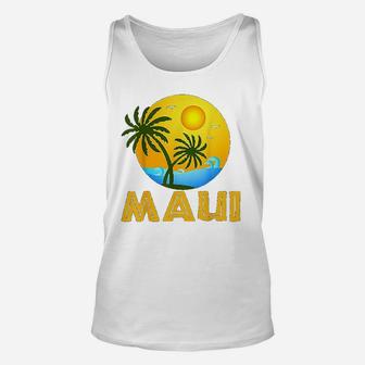 Maui Vintage Stylish Island Of Kauai Unisex Tank Top - Seseable
