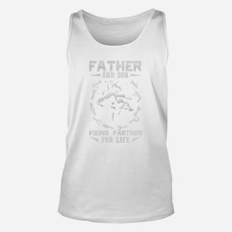 Mechanic :father And Son Fixing Partner For Life Unisex Tank Top - Seseable