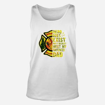 Meet My Wildland Firefighter Dad Jobs Gifts Shirts Unisex Tank Top - Seseable