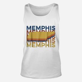 Memphis Tennessee Vintage Tn Repeat Unisex Tank Top - Seseable