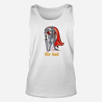 Mens Dad Daddy Father Knight Family Protector Medieval Costume Premium Unisex Tank Top - Seseable
