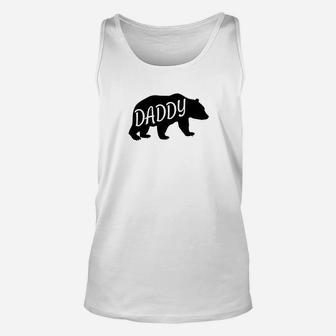 Mens Daddy Bear Gift For Father Dad Unisex Tank Top - Seseable