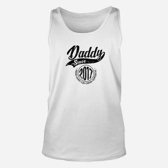 Mens Daddy Since 2016 Fathers Day Gift Dad Men Unisex Tank Top - Seseable