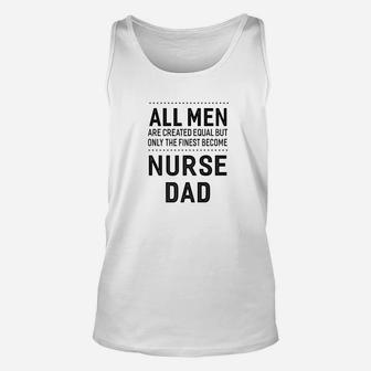 Mens Mens Nurse Dad Funny Sayings Men Gift Unisex Tank Top - Seseable