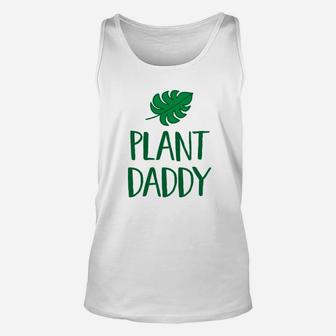 Mens Plant Daddy Shirt, dad birthday gifts Unisex Tank Top - Seseable