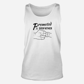 Mens Proud New Uncle Promoted To Godfather Unisex Tank Top - Seseable