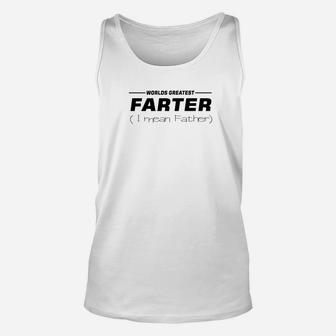 Mens World Greatest Father Men, best christmas gifts for dad Unisex Tank Top - Seseable